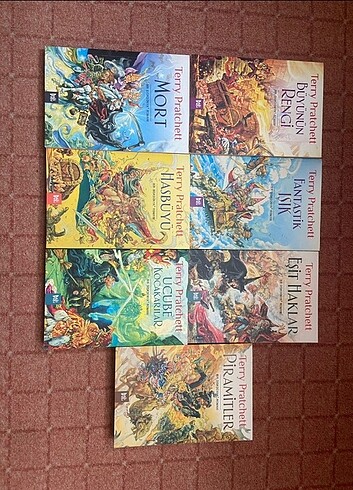 Diskdünya 7 kitap-Terry Pratchett
