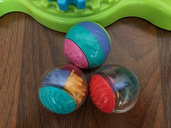  Beden Playskool eğlenceli çarklar ve renkli toplar