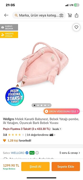 Wellgro babynest