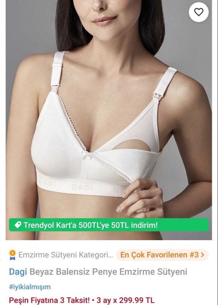 Dagi emzirme sütyeni - Görsel 2