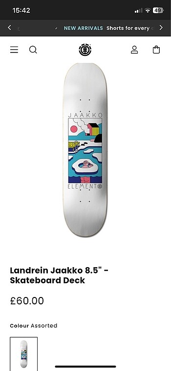 element 8.5 deck