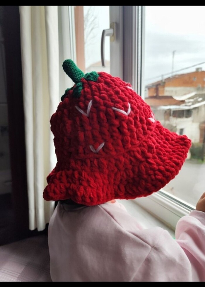 Kız çocuk şapka  - Görsel 2