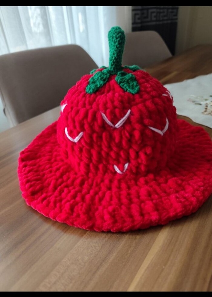 Kız çocuk şapka  - Görsel 3