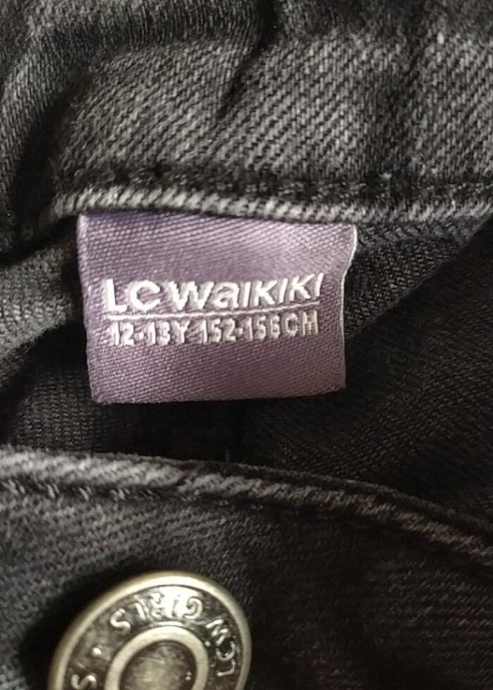 Lcw kız çocuk kot pantolon  - Görsel 2