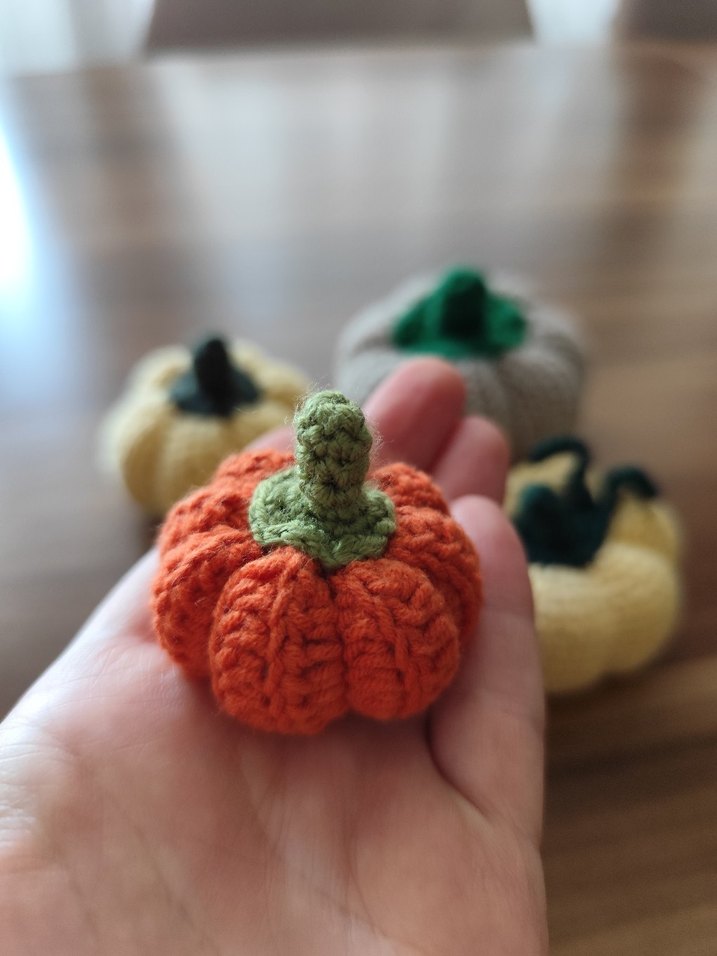 Renkli Örgü Kabak Dekorları - Görsel 3