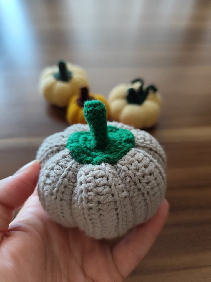 Renkli Örgü Kabak Dekorları - Görsel 4