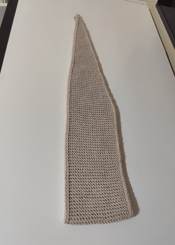 Bej Sophie scarf - Görsel 2