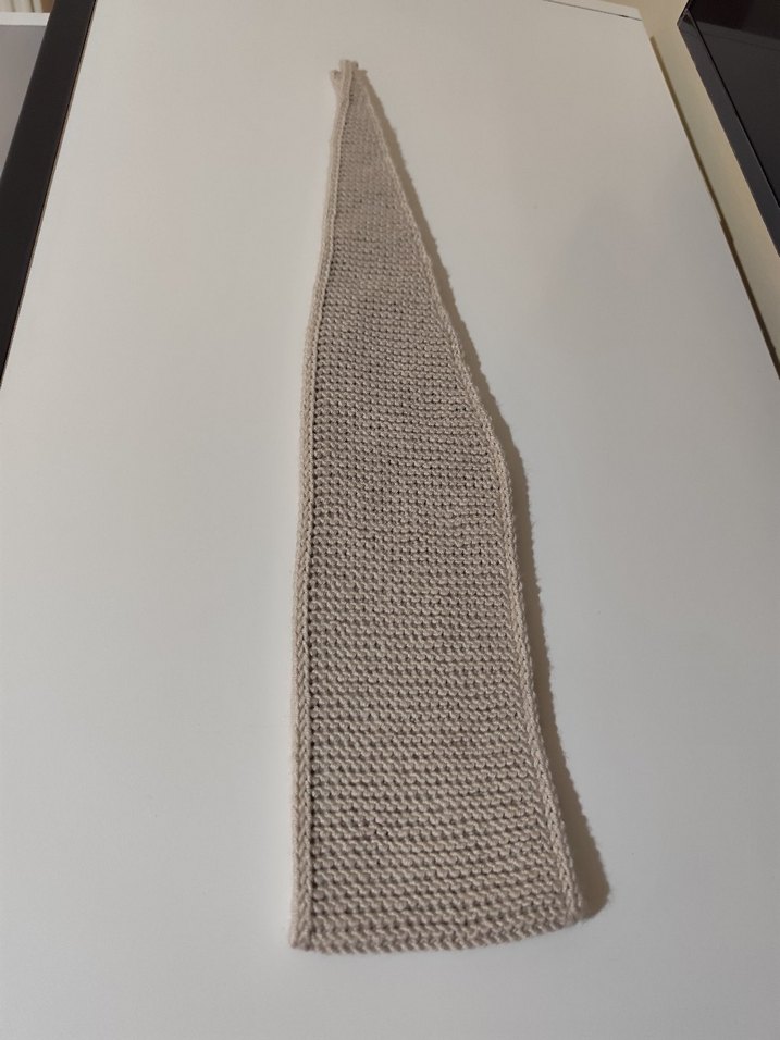 Bej Sophie scarf - Görsel 2