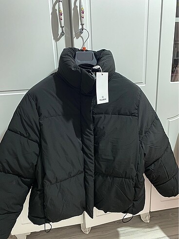 Pull&Bear kadın siyah mont