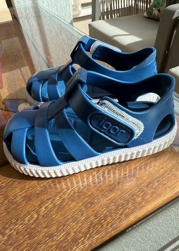 Mavi Erkek Çocuk Bantlı Kauçuk Terlik - Görsel 4