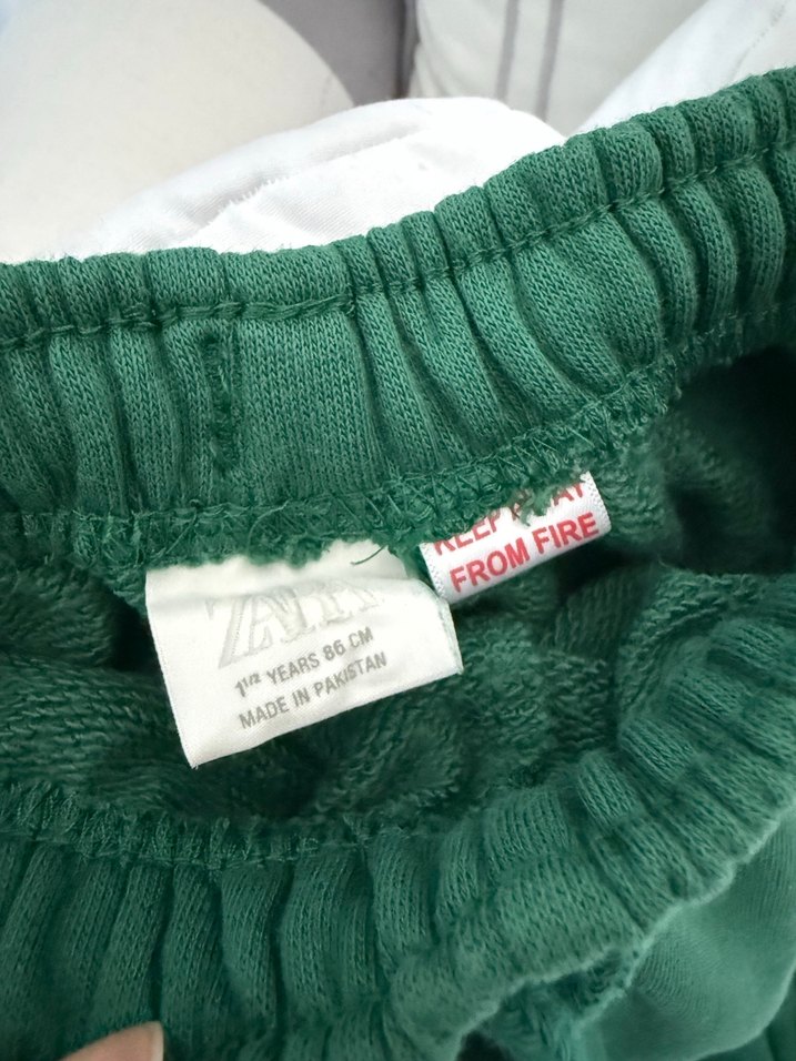 Erkek Çocuk Haki Rahat Kesim Street Wear Pantolon - Görsel 3