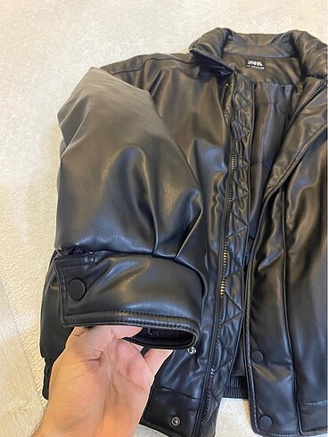 Zara Bomber Mont - Görsel 11