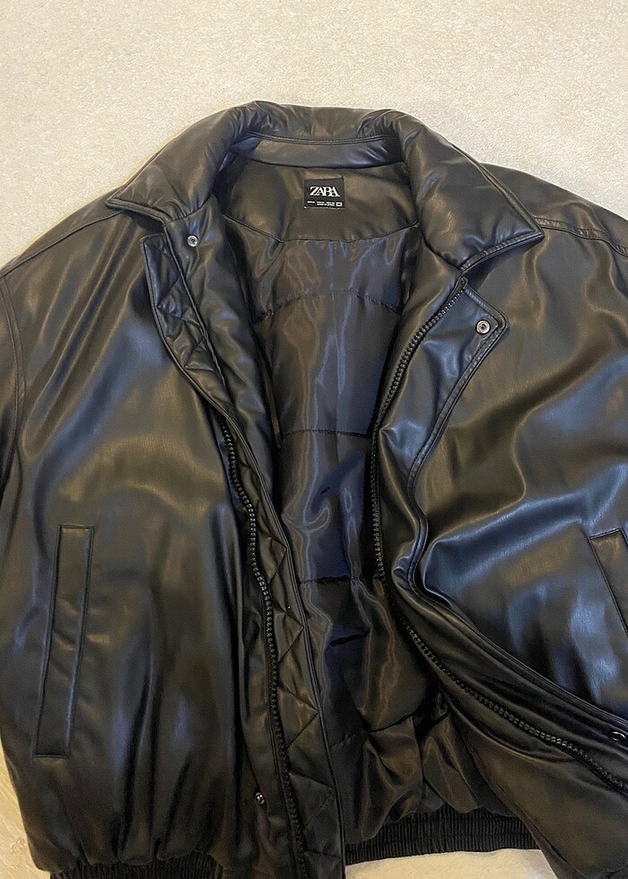 Zara Bomber Mont - Görsel 4