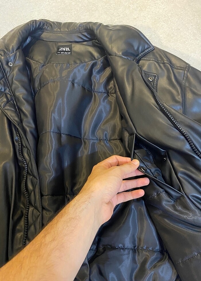 Zara Bomber Mont - Görsel 5