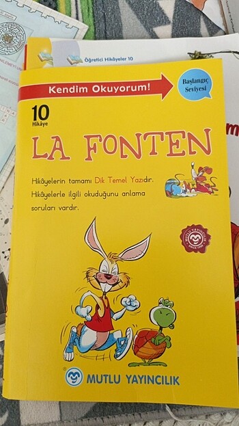 Mutlu yayıncılık la fonten 10 kitap 1. Sınıf 