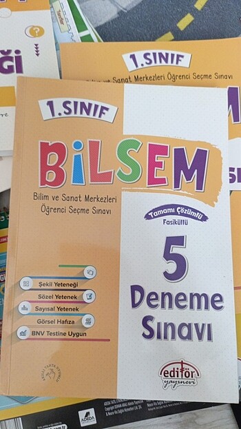  1. Sınıf bilsem seti editör yayınları 