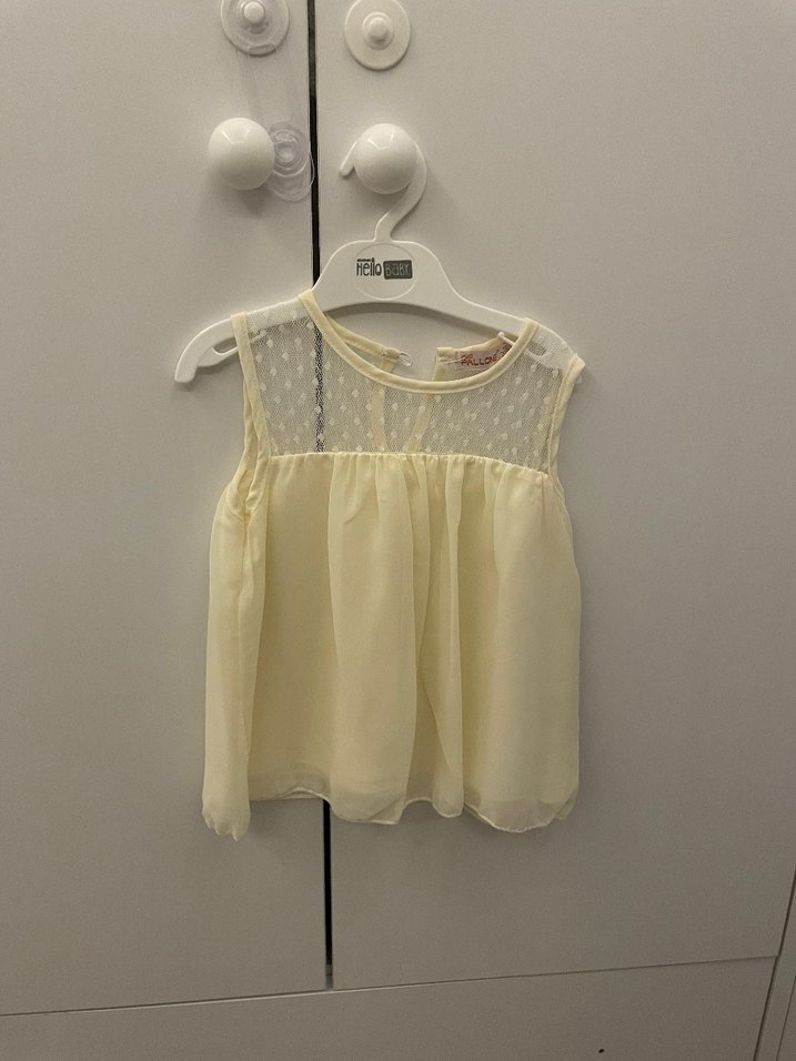 Kız Çocuk Bej Düğmeli Klasik Ceket - Görsel 2