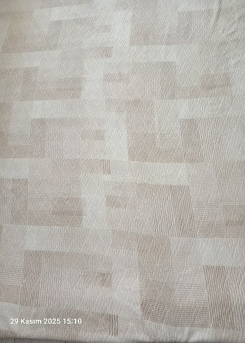 Armada Lastikli Halı Örtüsü Bej - Görsel 3