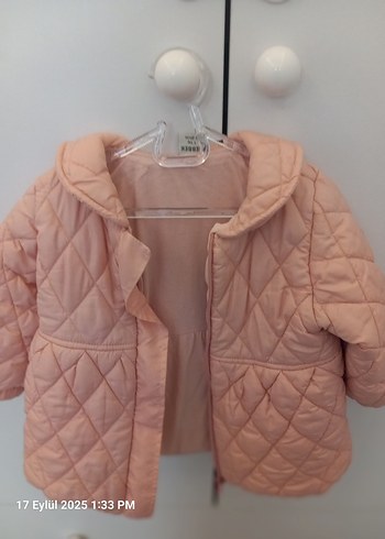Pembe Kız Çocuk Mont