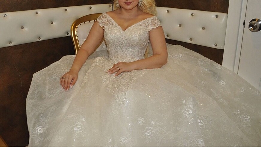 Tasarımcı Özel dikim tek model gelinlik
