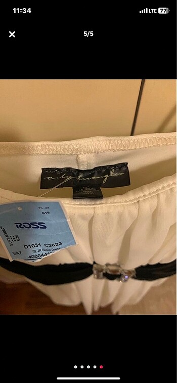 Sıfır Etiketi Üzerinde Gece Elbisesi - Görsel 5