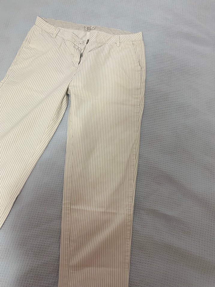 Ekru Dantel Detaylı Slim Jean — görsel 6/8