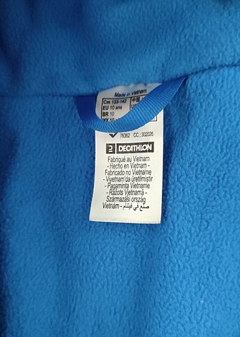 9 Yaş Beden Mavi Erkek Çocuk Şişme Mont