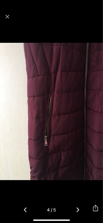 40 Beden bordo Renk SIFIR KOL MONT