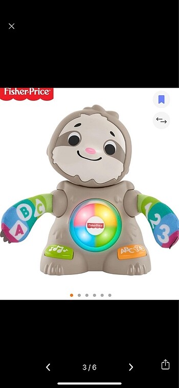 Beden Tembel hayvan fisher price