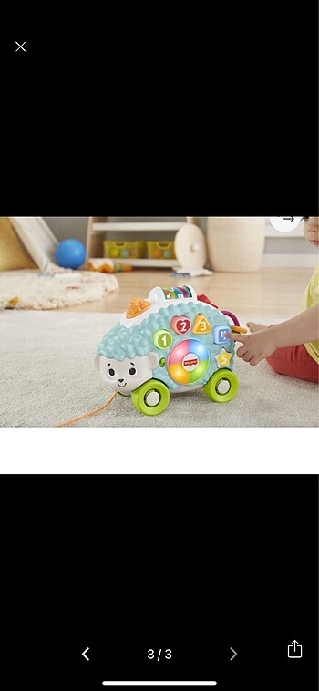  Beden Fisher price yürüyen kirpi