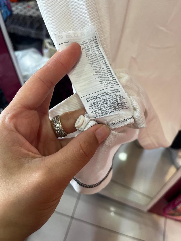Nike Beyaz Polo Tişört — görsel 5/7