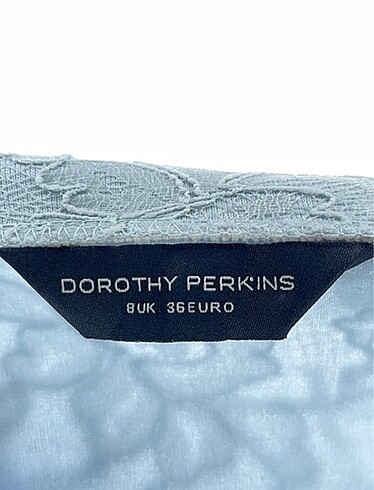 36 Beden mavi Renk DOROTHY PERKİNS MİDİ ETEK