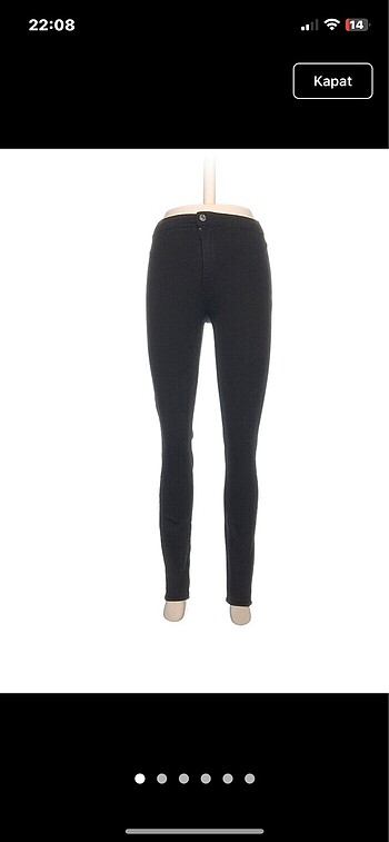 BERSHKA JEAN/ KOT PANTOLON
