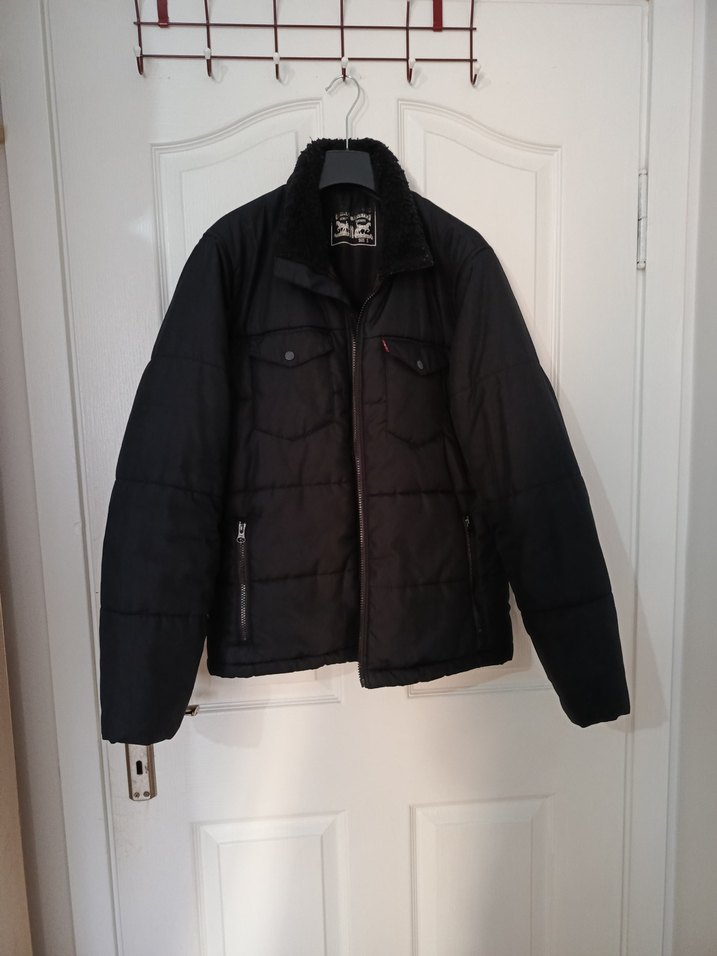 LEVİS SİYAH ERKEK MONT - Görsel 2