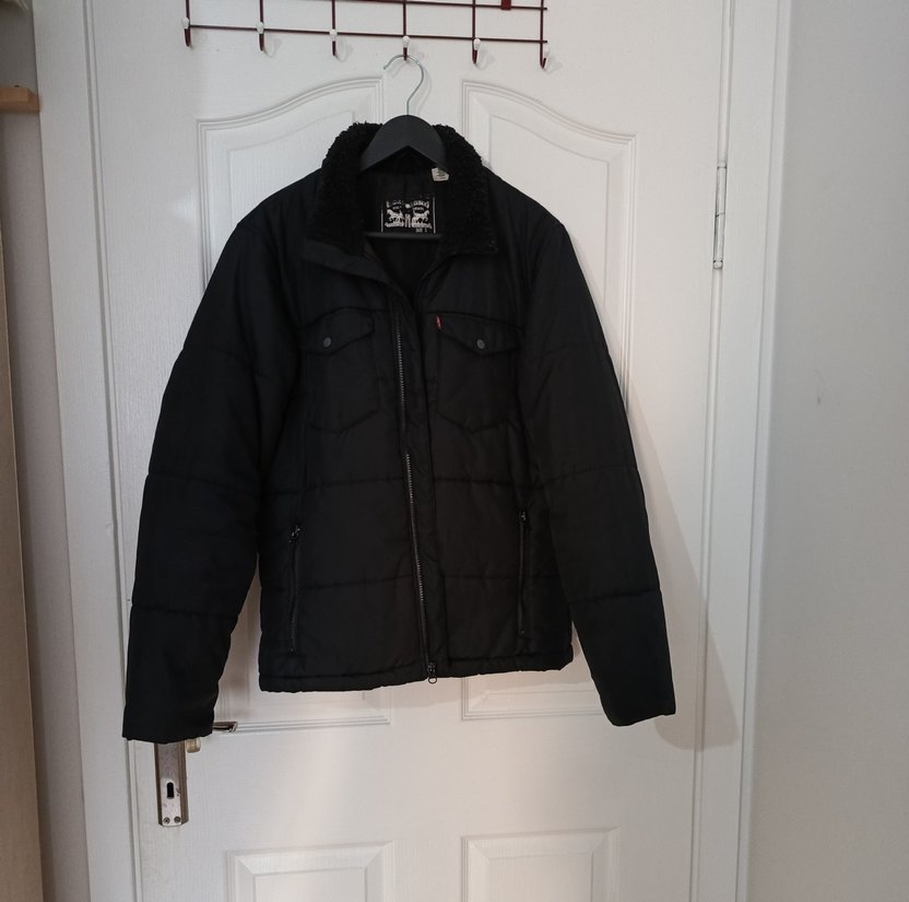 LEVİS SİYAH ERKEK MONT - Görsel 3