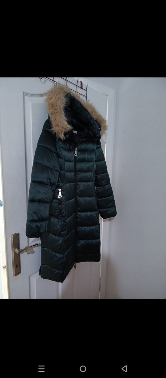 MANGO Kürklü Kapüşonlu Uzun Şişme Mont
Anorak - Görsel 4