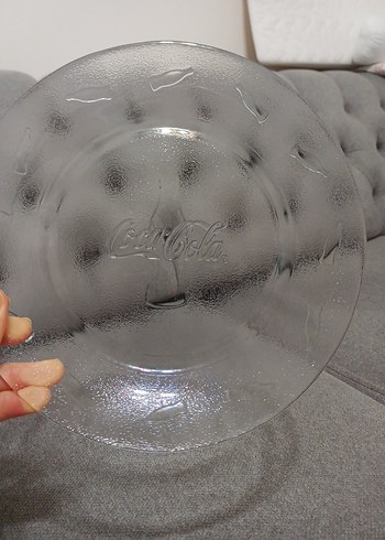 Şeffaf Cam Tabak Seti 9 tane sıfır gibi - Görsel 4