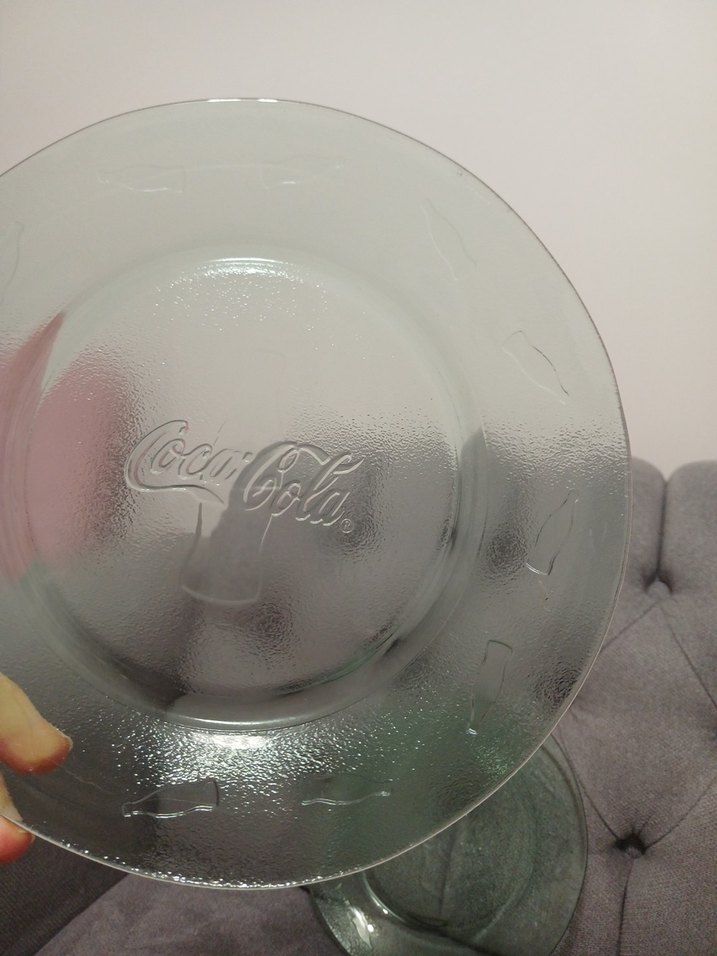 Şeffaf Cam Tabak Seti 9 tane sıfır gibi - Görsel 5