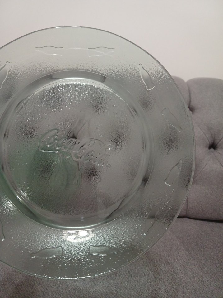 Şeffaf Cam Tabak Seti 9 tane sıfır gibi - Görsel 2