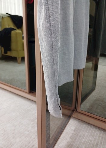 Pologarage Gri Keten Salaş Tişört - Görsel 7