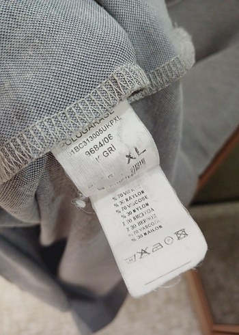 Pologarage Gri Keten Salaş Tişört - Görsel 5