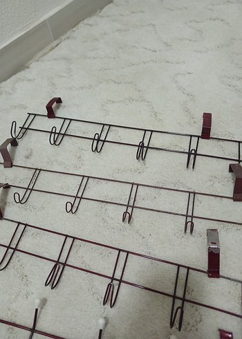 Beden Bordo Metal Askılık Seti 4 adet fiyatı