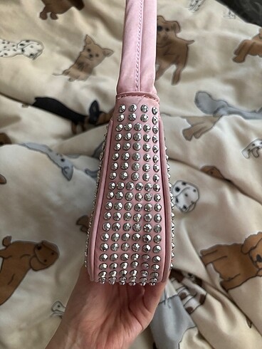  Beden pembe Renk pembe el çantası stradivarius