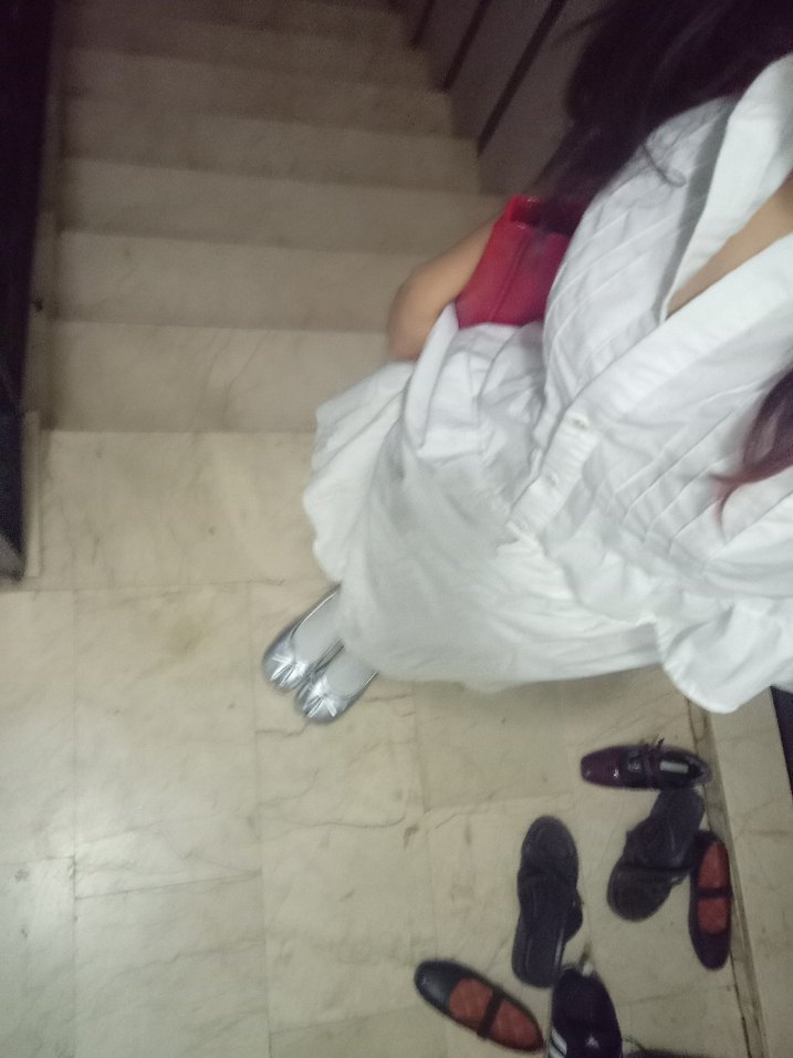 uzun beyaz balon etek - Görsel 3