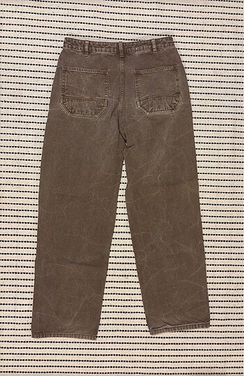 Zara Zara Kahverengi Carpenter Pantolon