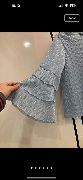 Simli bluz - Görsel 3