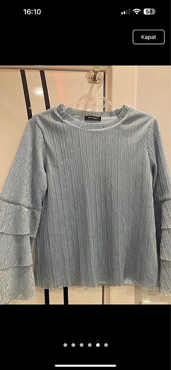 Simli bluz - Görsel 4