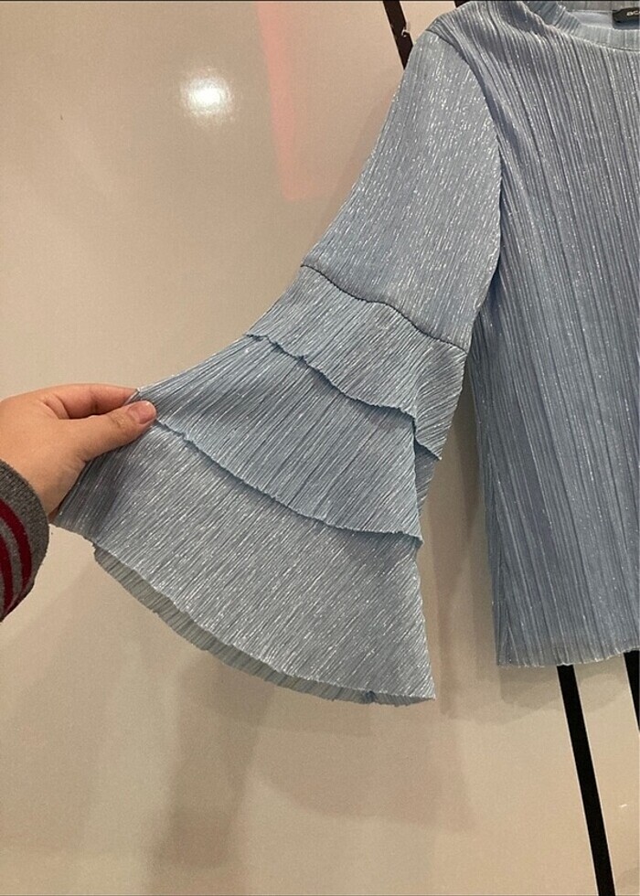 Simli bluz - Görsel 3