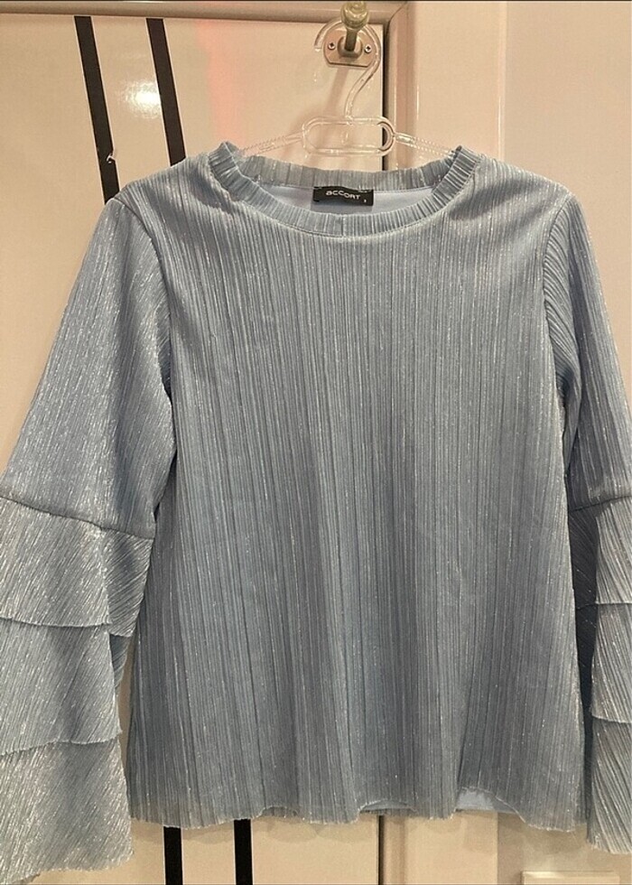 Simli bluz - Görsel 4