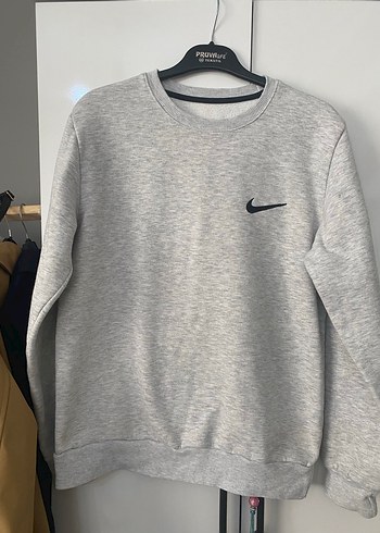 Gri Uzun Kollu Erkek Sweatshirt